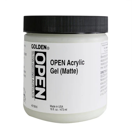 Golden OPEN Acrylic Gel Matte
