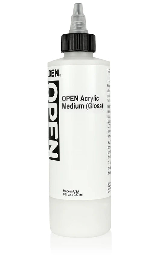 Golden OPEN Acrylic Medium Gloss