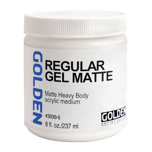 Golden Regular Matte Gel
