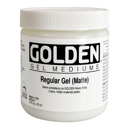 Golden Regular Matte Gel