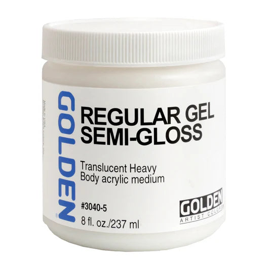 Golden Regular Semi-Gloss Gel