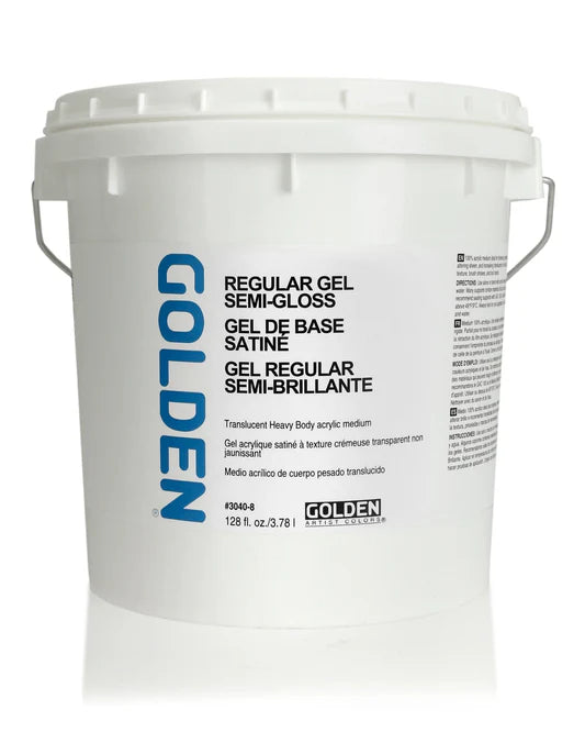 Golden Regular Semi-Gloss Gel