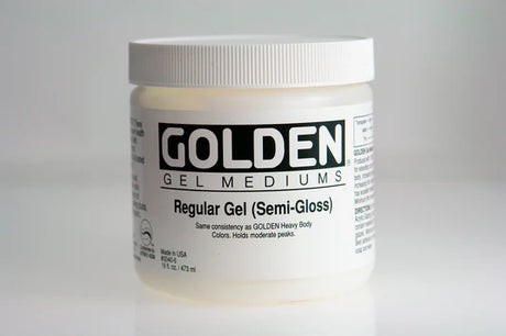 Golden Regular Semi-Gloss Gel