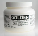 Golden Regular Semi-Gloss Gel
