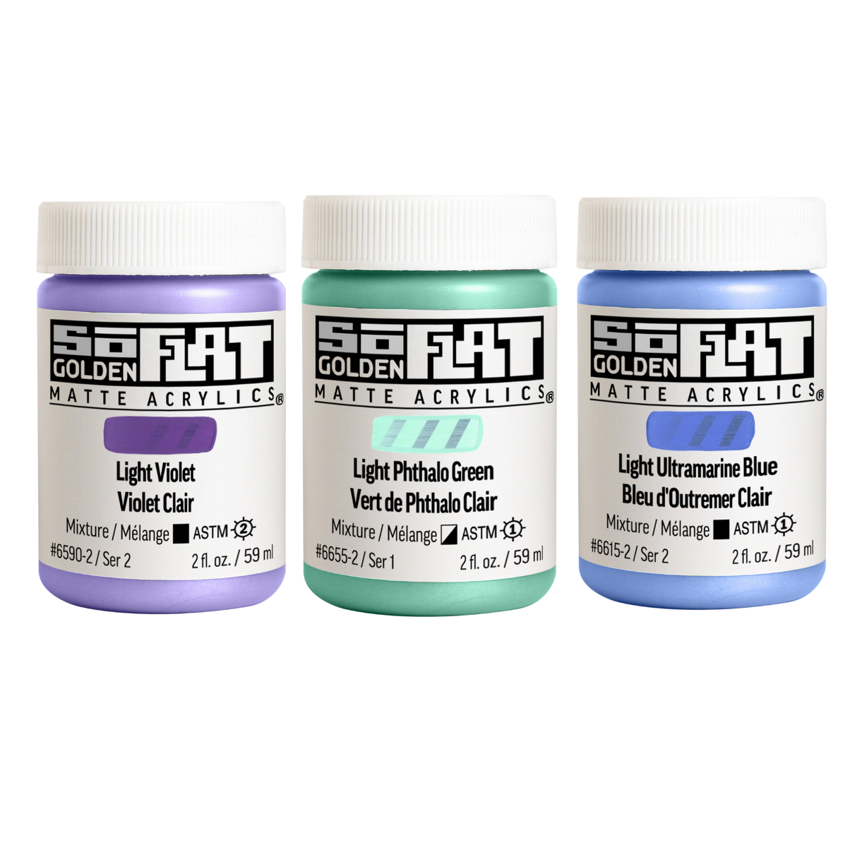 Golden SoFlat Matte Acrylic Paint 59ml Tub