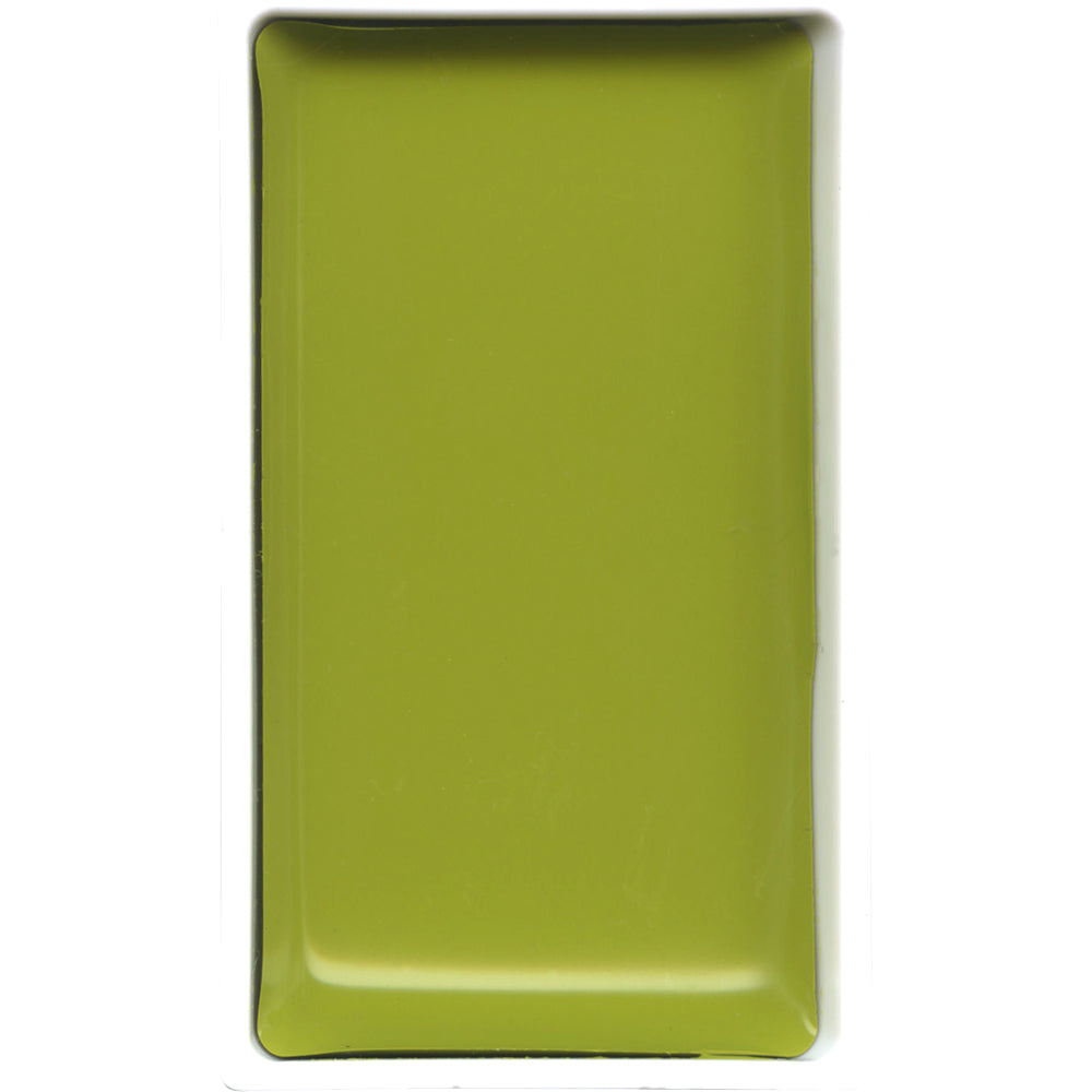 Kuretake Gansai Tambi Individual Pans - Color - 48 Greenish Yellow