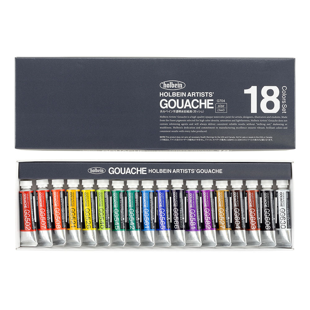 Holbein Artist Gouache Set G704
