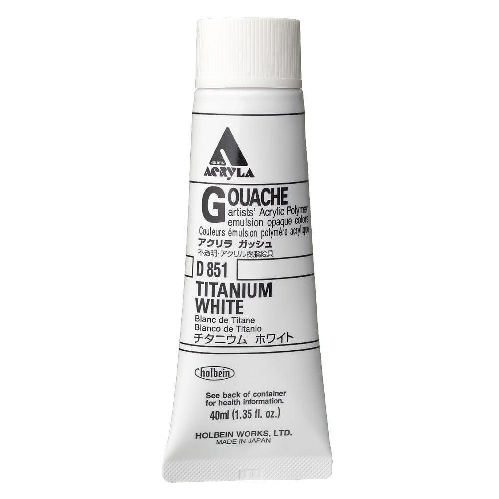 Holbein Acrylic Gouache 40ml Tubes