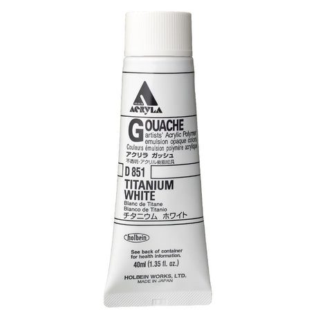 Holbein Acrylic Gouache 40ml Tubes