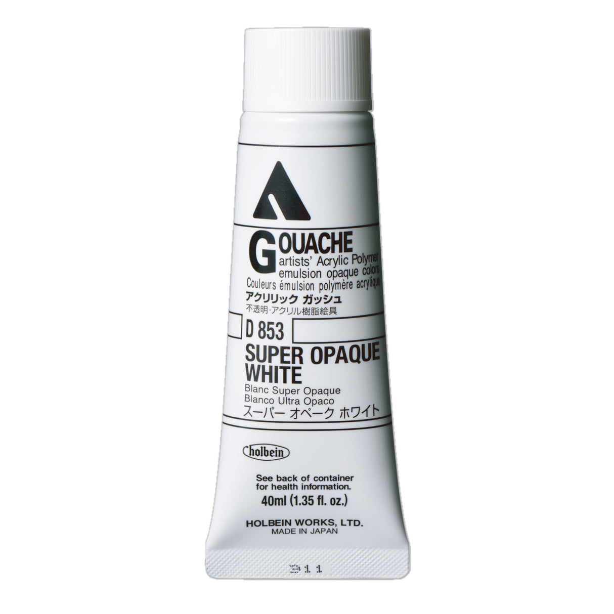 Holbein Acrylic Gouache 40ml Tubes