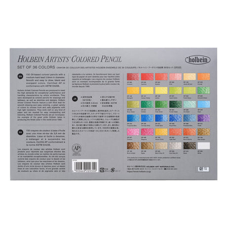 Holbein Artists' Colour Pencil Set of 36