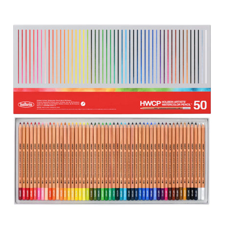 Holbein Artists' Watercolour Pencil Set of 50