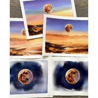 Holbein Artist Watercolour Granulating Moon Set 6 x 5ml WG599