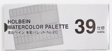 Holbein Metal Watercolour Palette 39 wells #20