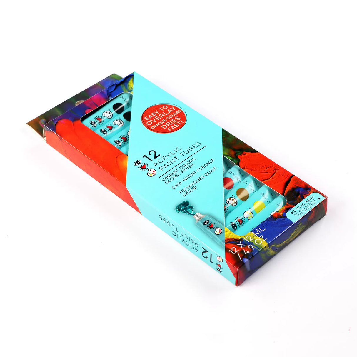 I Heart Art Acrylic Paint Tubes Set