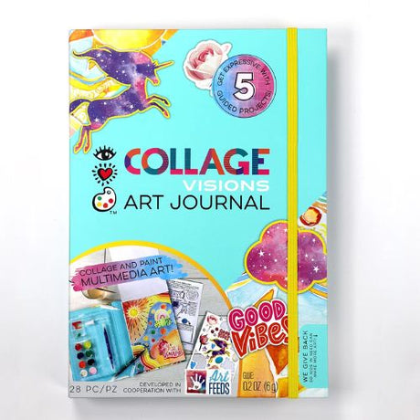 I Heart Art Collage Art Journal