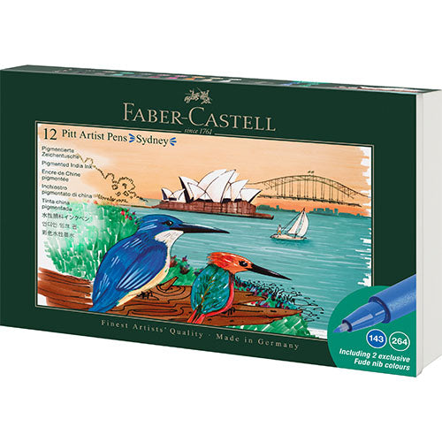 Faber-Castell Pitt Artist Pen Set Sydney