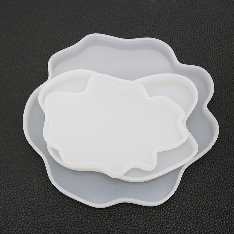 MAD Irregular Coaster Resin Molds #002