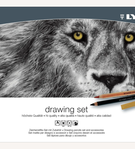 LYRA Rembrandt Drawing Set 31 pieces in Wooden Box