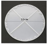 MAD Large Round Coaster Mold #041