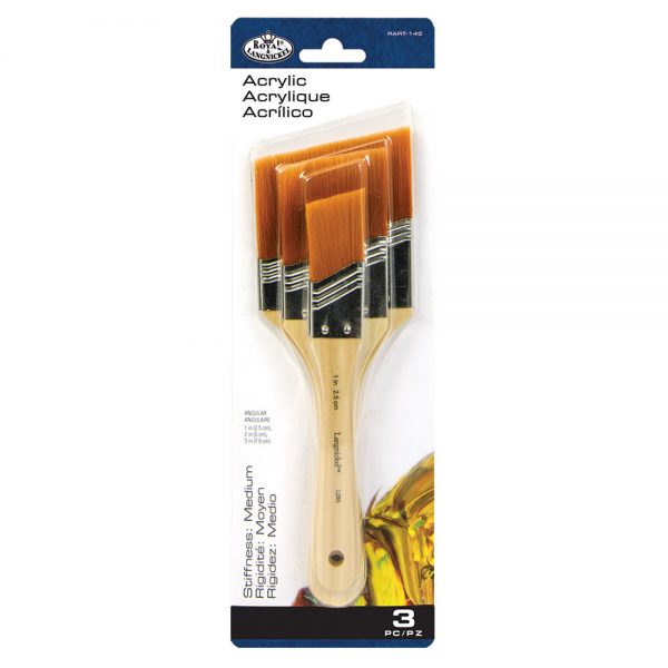 Large Angular Brush Set