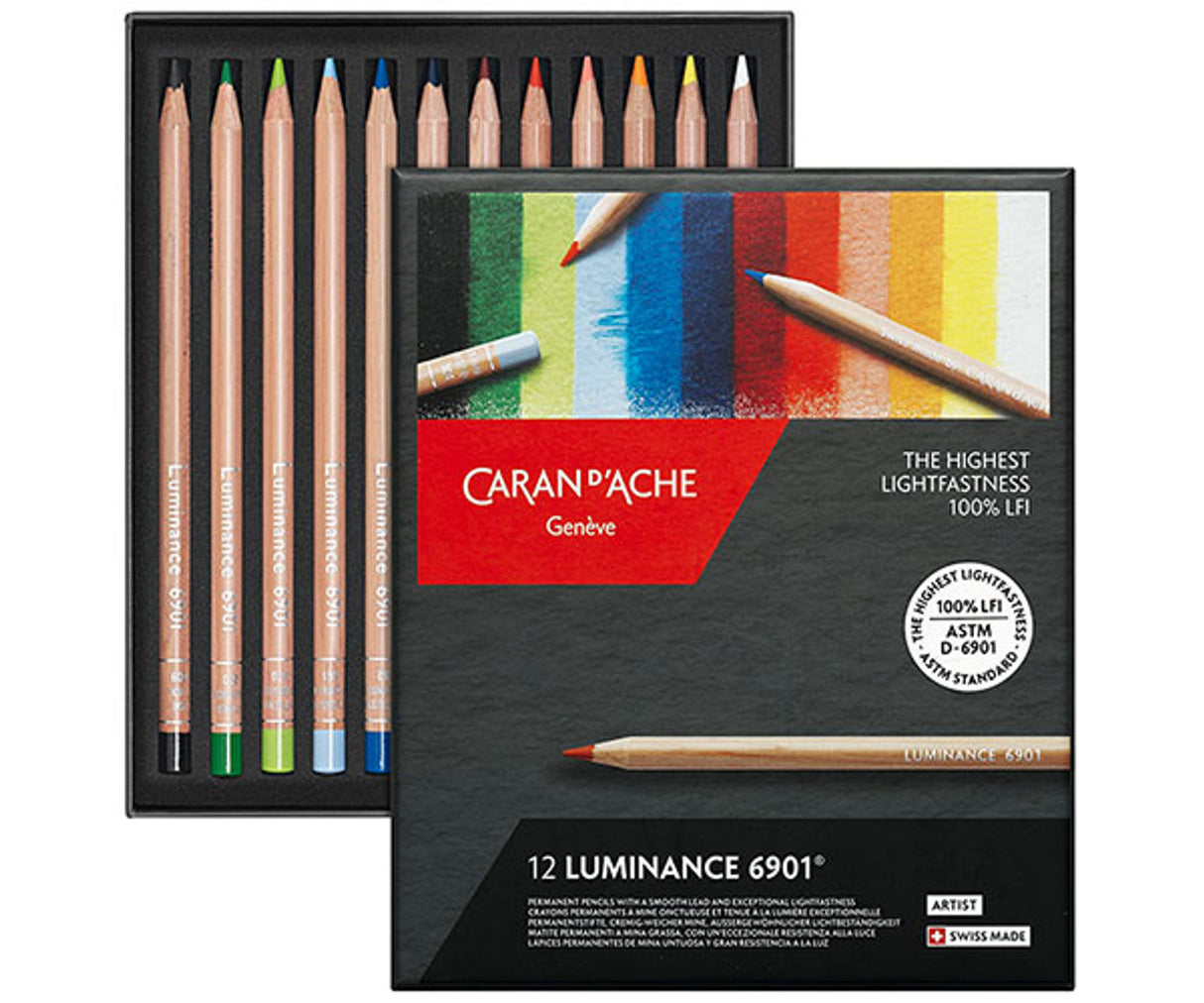 Caran d'Ache Luminance Set of 12 (6901-712)