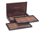 Caran d'Ache Luminance Wooden Box Set of 80 (6901-476)