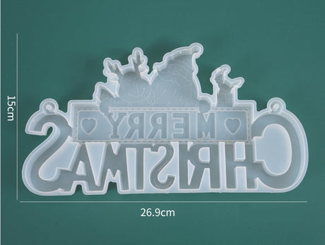 MAD Merry Christmas Sign Mold #080