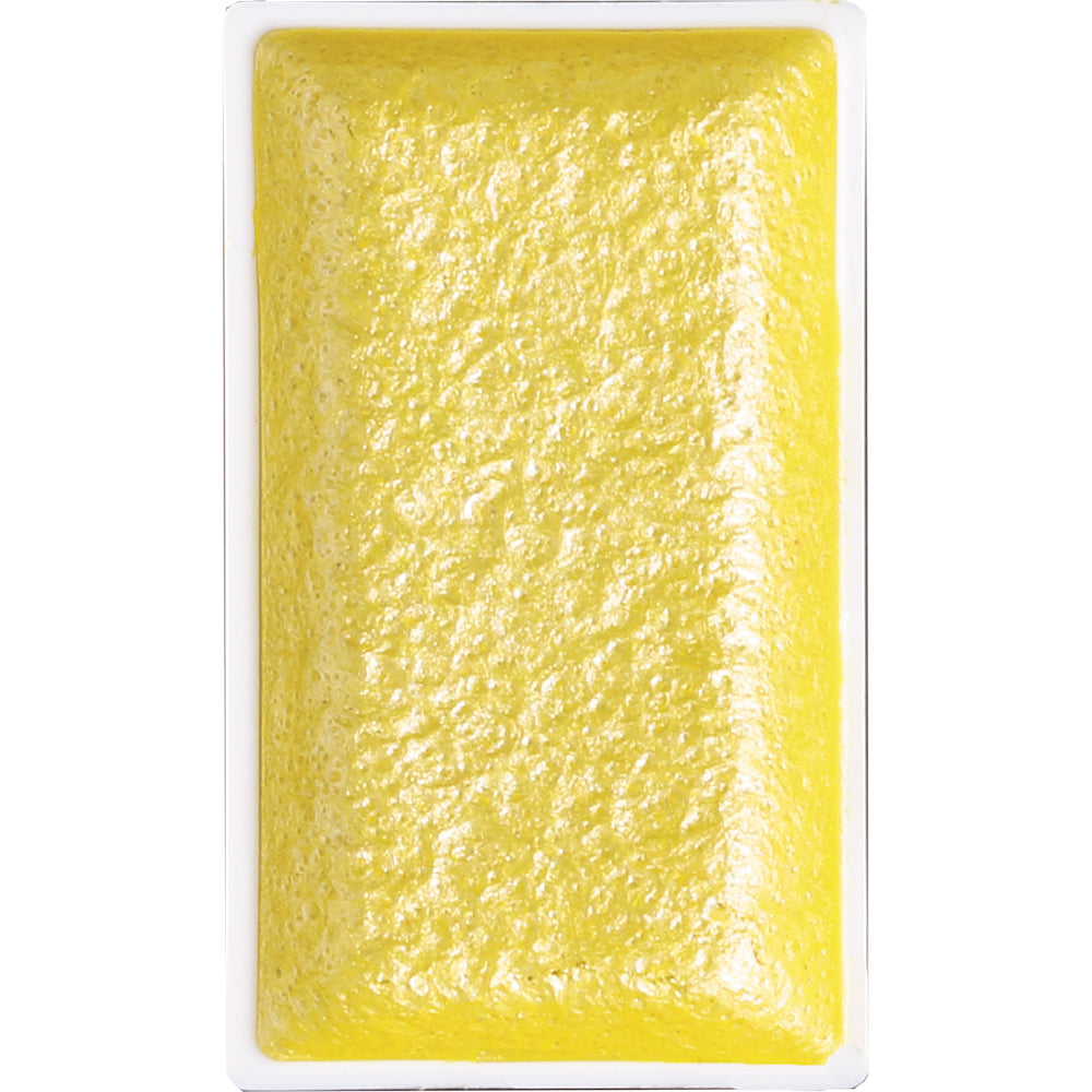 Kuretake Gansai Tambi Individual Pans - Color - 740 Pearl Lemon Yellow