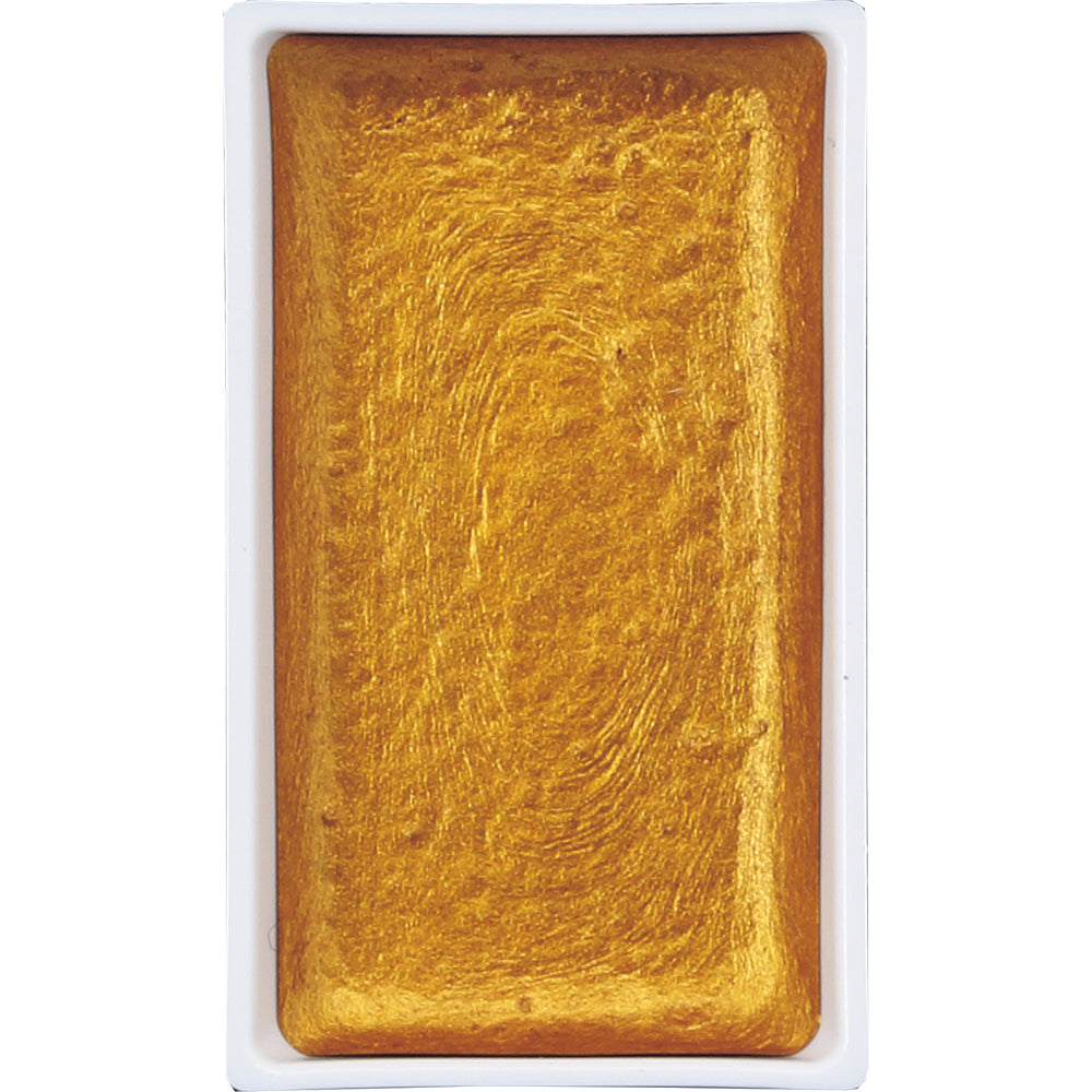 Kuretake Gansai Tambi Individual Pans - Color - 902 Metallic Red Gold