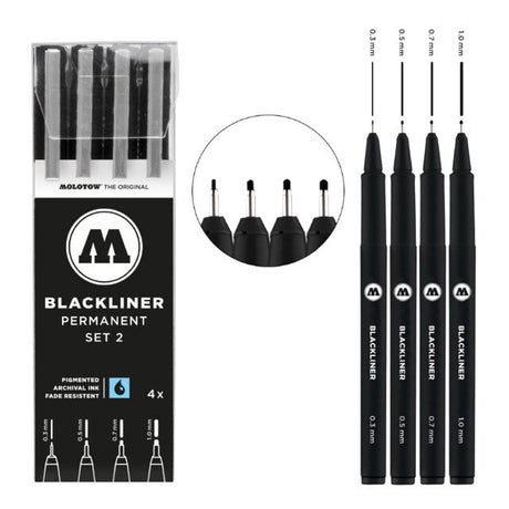 Molotow Blackliner Sets
