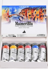 MaimeriBlu Watercolour Set of 6 x 12 ml Tubes TUSCANY