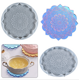 MAD Mandala Large Coaster Mould #144