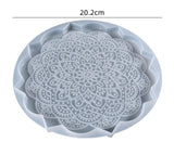 MAD Mandala Large Coaster Mould #144
