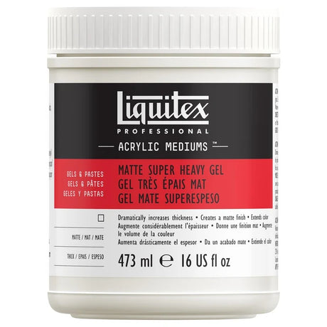 Liquitex Matte Super Heavy Gel Medium