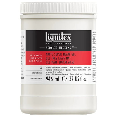 Liquitex Matte Super Heavy Gel Medium