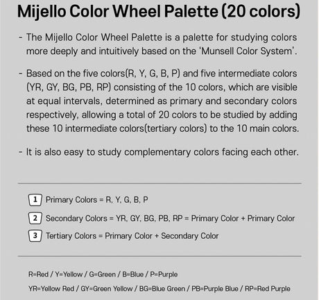 Mijello Colour Wheel Palette MWP-2020