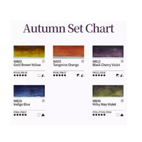 Mijello Mission Gold Autumn Two Tone Granulation W/C Set - 15ml Set of 5 Colors