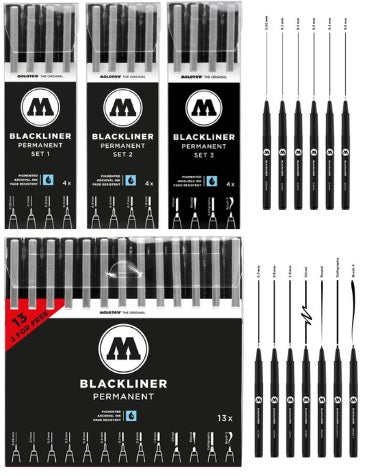 Molotow Blackliner Sets