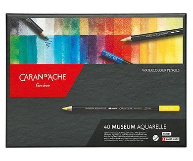 Caran d'Ache Museum Aquarelle Set of 40 – The Artist Warehouse