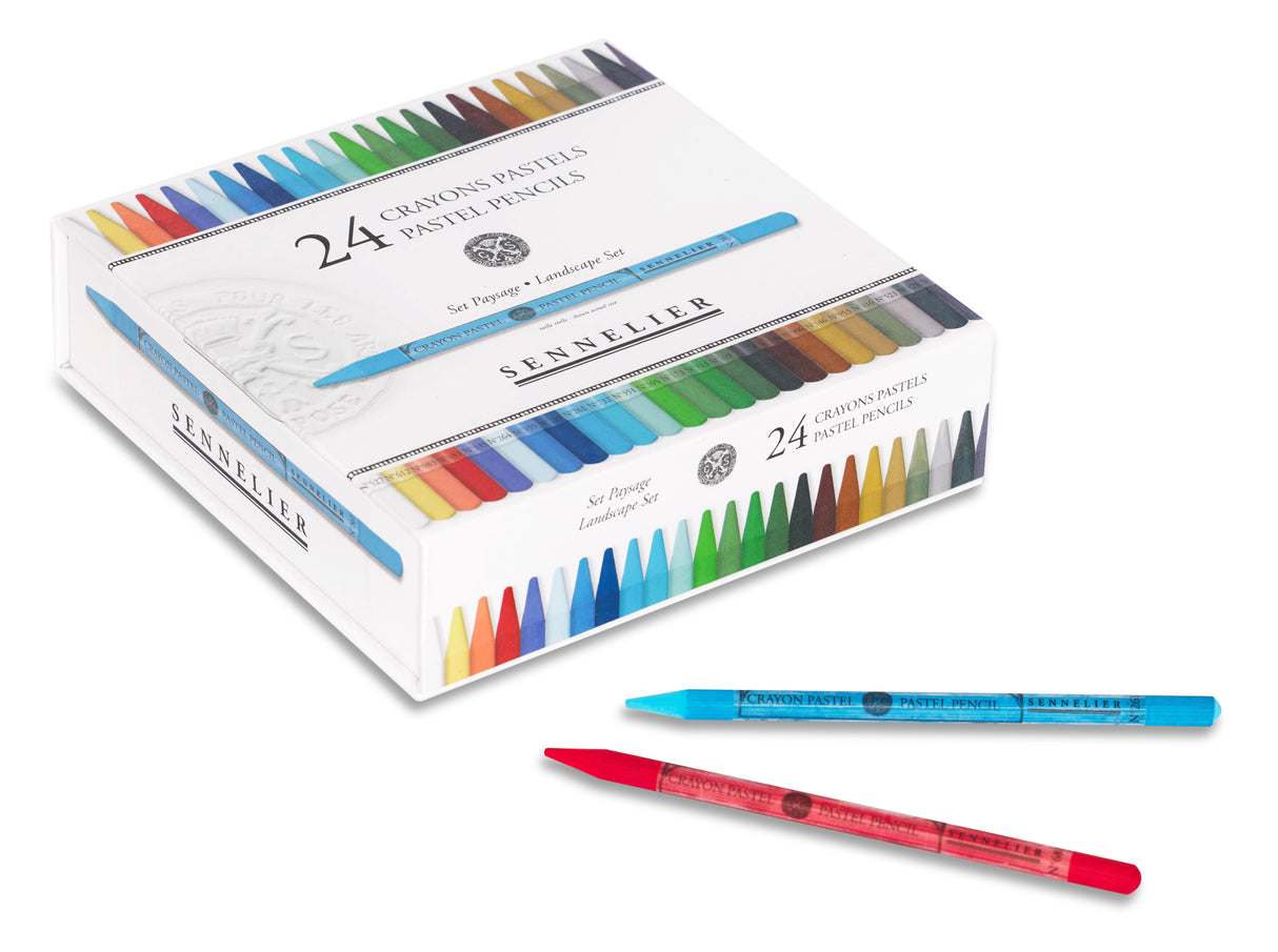 Sennelier Pastel Pencil Set 24 Landscape