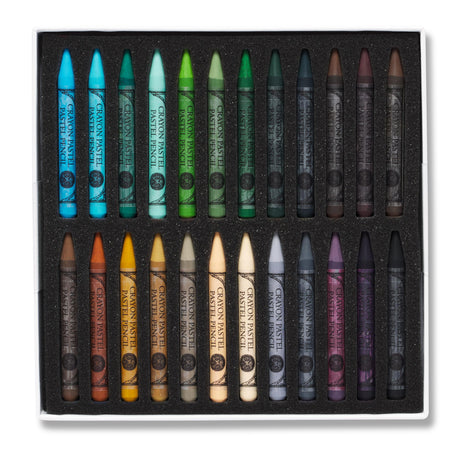 Sennelier Pastel Pencil Set 48 Assorted Half Length