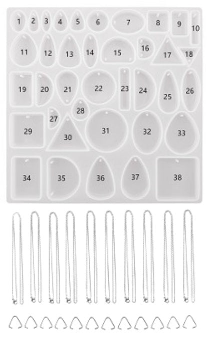 Necklace Pendant Mould Kit
