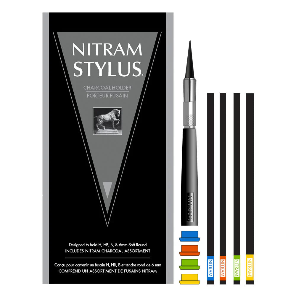 Nitram Stylus Charcoal Holder Pack