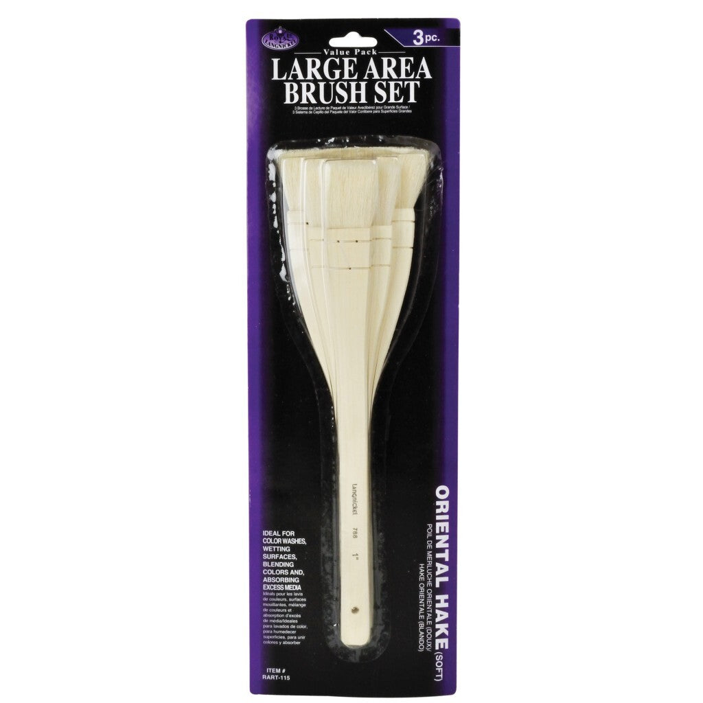 Oriental Hake Brush Set