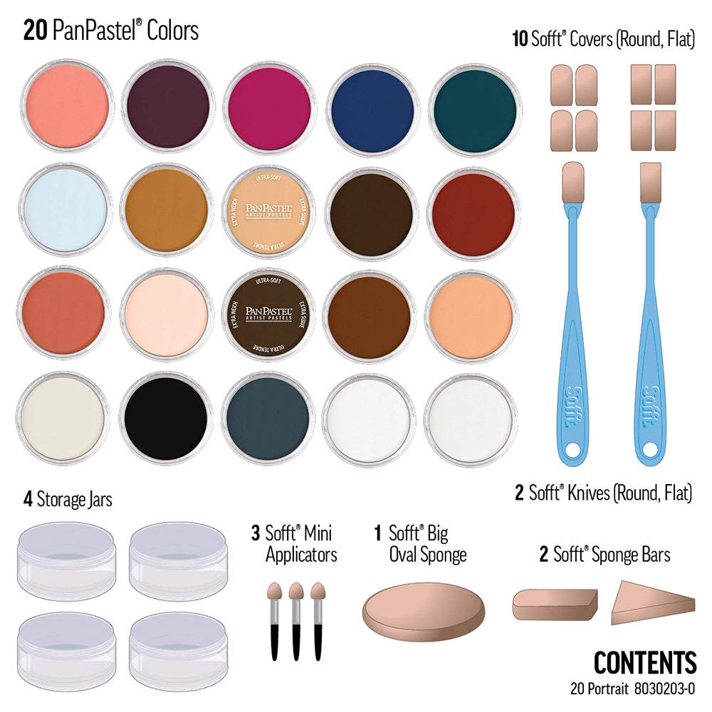 PanPastel 20 Colour Set – Portrait