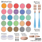 PanPastel 25 Colour Set – Light & Medium Colours