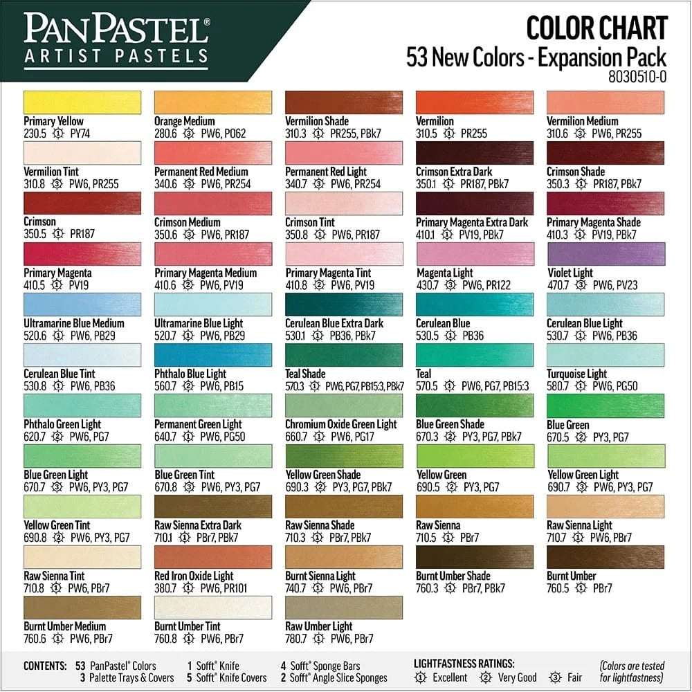 PanPastel 53 New Colour Set