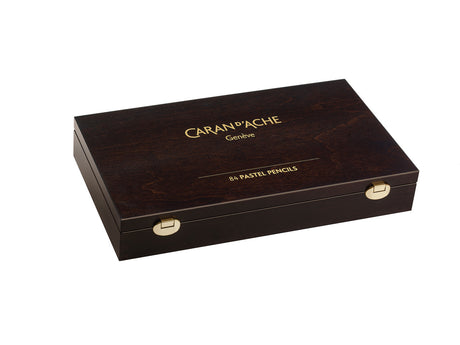 Caran d'Ache Pastel Pencil Wooden Box 84
