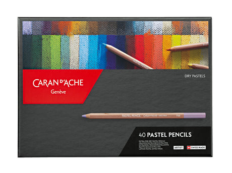 Caran d'Ache Pastel Pencil Set 40